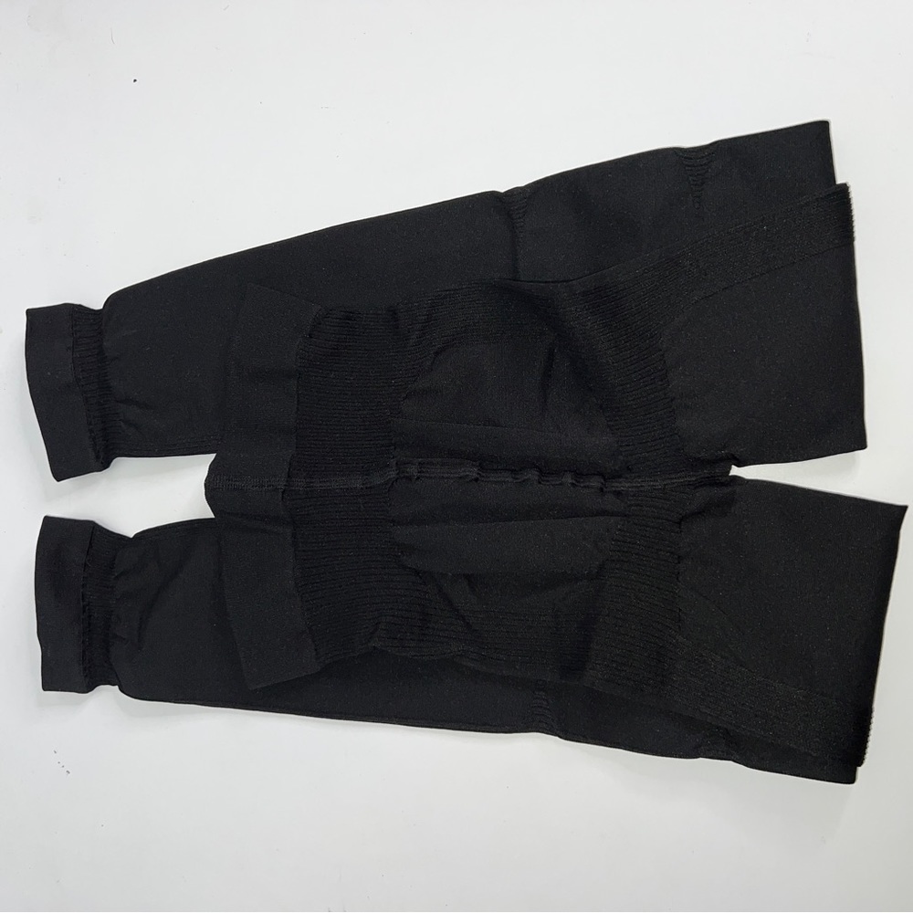 𝅺nwot Black Compression Toeless Stockings XS